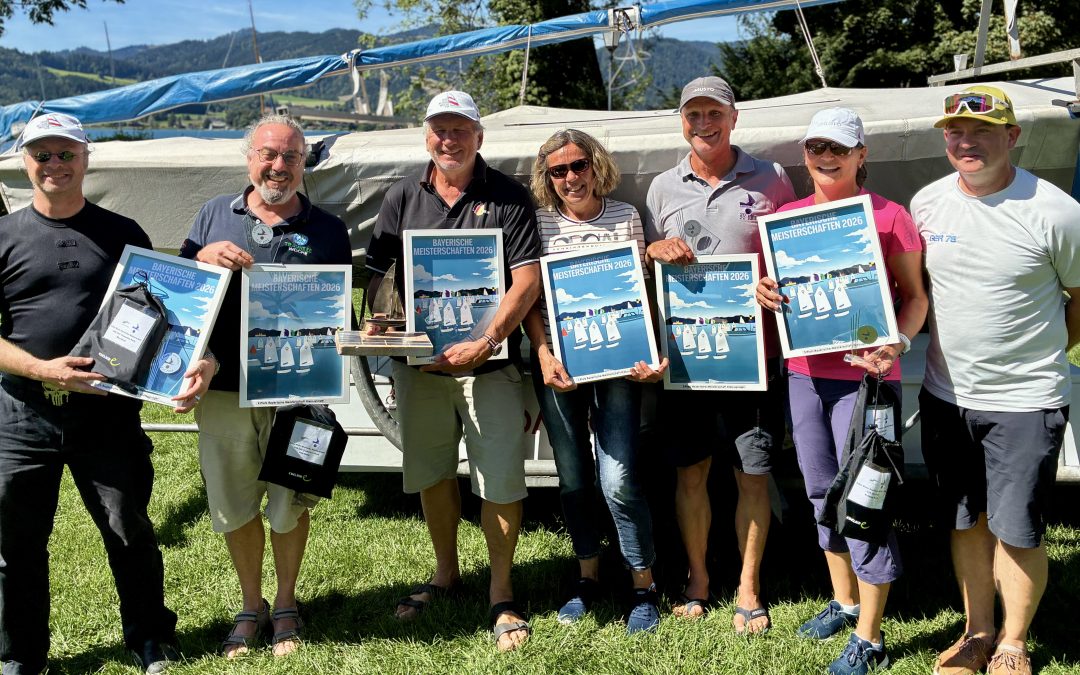 Elisabeth und Herbert Kujan werden Bayrische Meister am Tegernsee